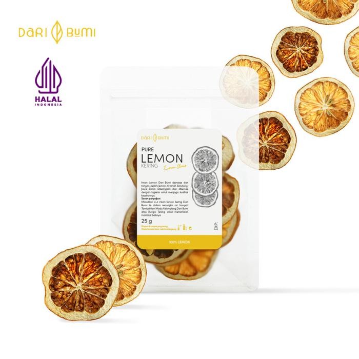 

Dari Bumi Lemon Kering Slice 25 Gram Grade A x BM FARM