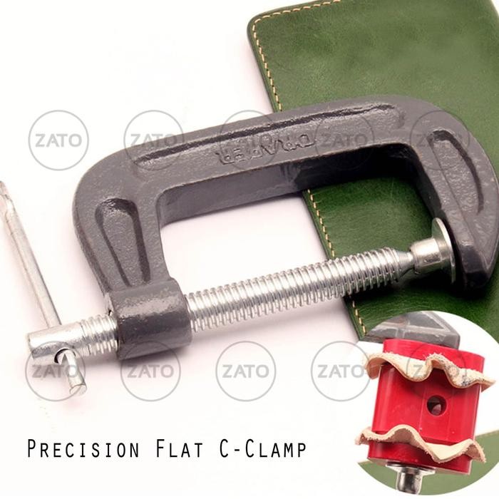 

Precision Flat C Clamp - Leather tool - leather tools - jepitan
