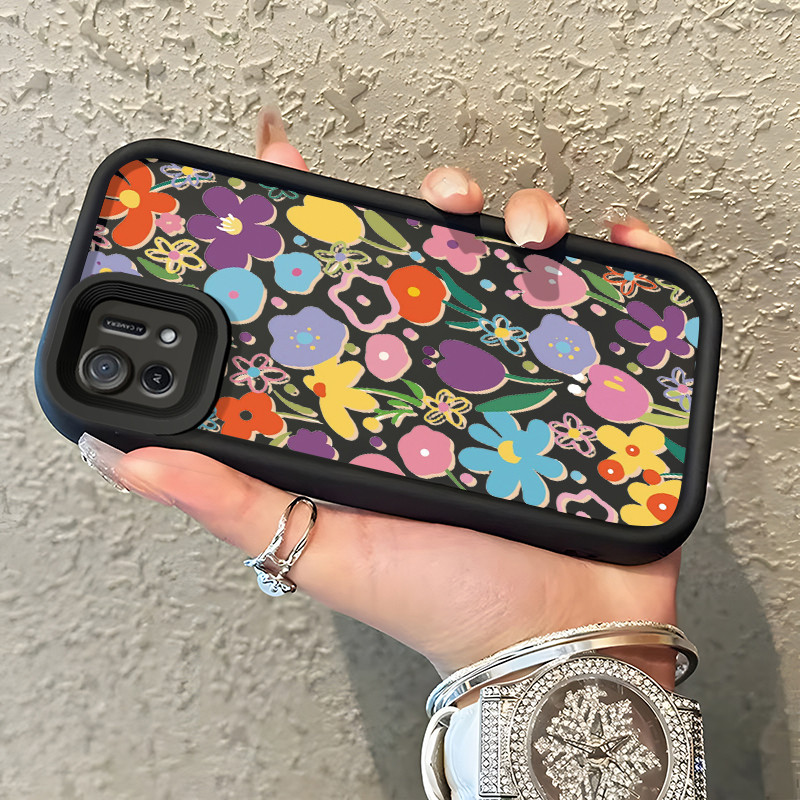 Casing Hp OPPO A16K OPPO A16E Case Softcase Kesing Dunia Penuh Warna Casing silikon Cantik kasing HP