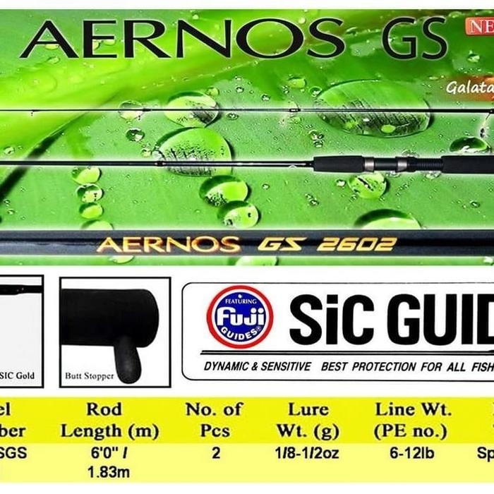 Joran pancing galatama shimano aernos gs2602