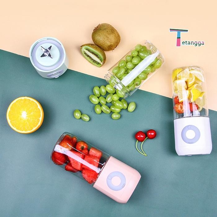 Portable Usb Juicer Mini Multifungsi Kaca Menebal Cangkir / Blender untuk Travelling - Blender