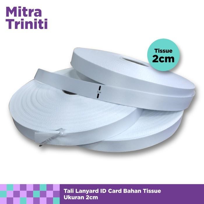 

New Tali Lanyard Tissue 2 cm Bahan Import Tali Lanyard Printing Sublim