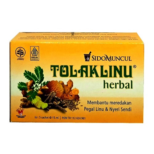 

S00555 SIDOMUNCUL TOLAK LINU HERBAL OBAT SYRUP 5X15ML BOX MAJU BERSAMA (20250915)