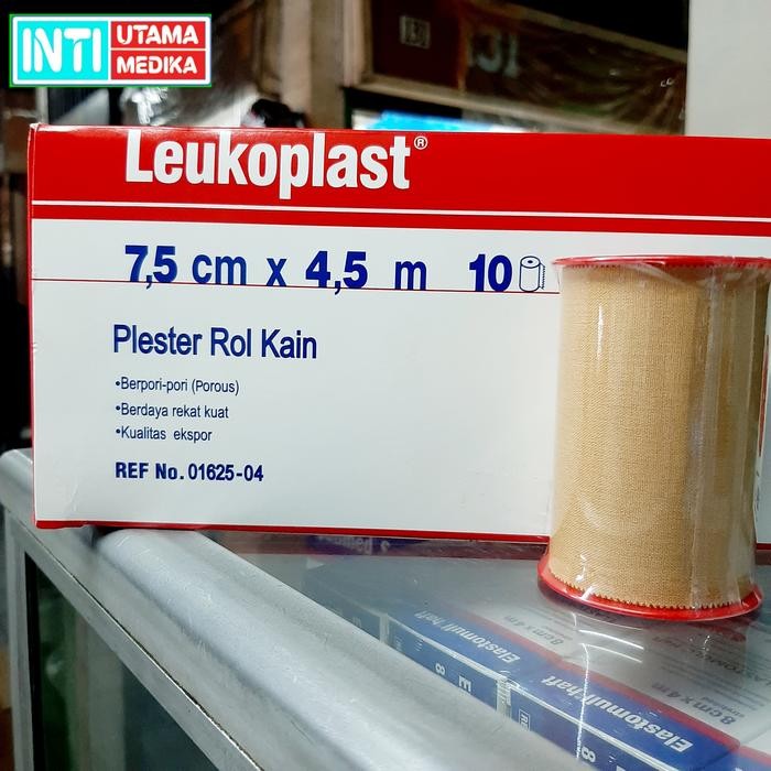 Leukoplast 7,5 cm x 4,5 m/ Plester Leukoplast