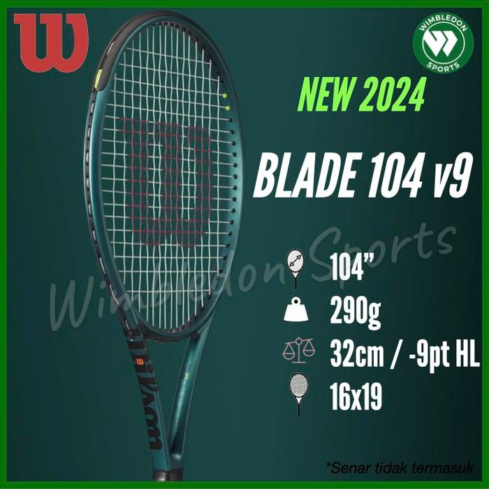 Raket Tenis Wilson Blade 104 v9 / Raket Wilson Blade v9 2024