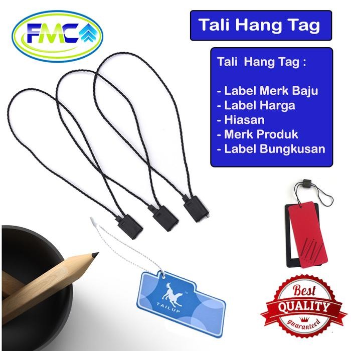 

New Tali HangTag Hang Tag Gantungan Name Tag Dekorasi Pengikat Per 50 Pcs Tali Label Harga Name Tag