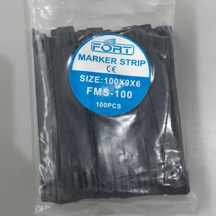 

OJ Marker Strip FMS-100 Fort Flat Marker FMS 100 Size 100x9x6 1Pak 100pcs