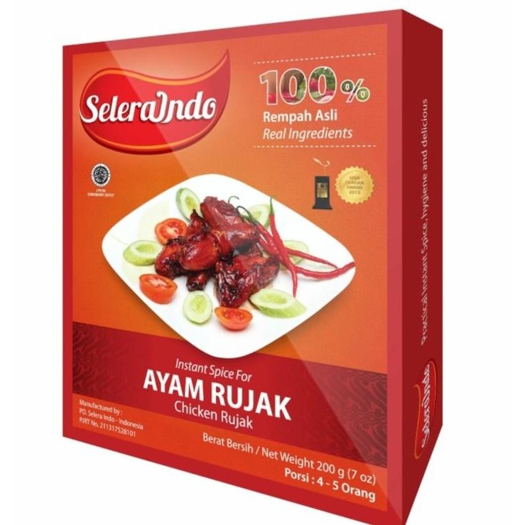 

Stok Baru Bumbu Ayam Rujak Selera Indo