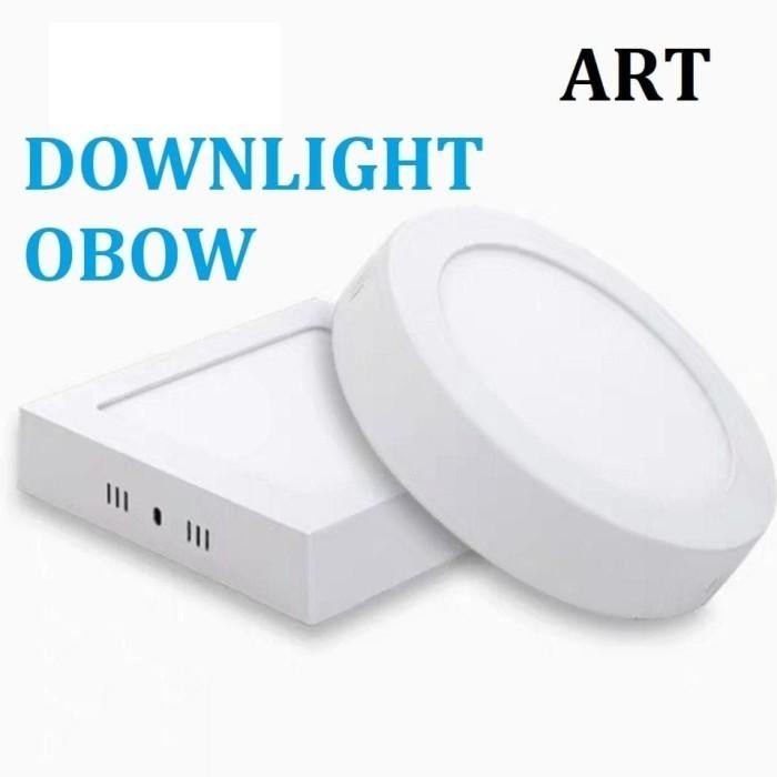 New DOWNLIGHT LED OB KOTAK 6/12/18 WATT / LAMPU PLAFON / LAMPU RUMAH