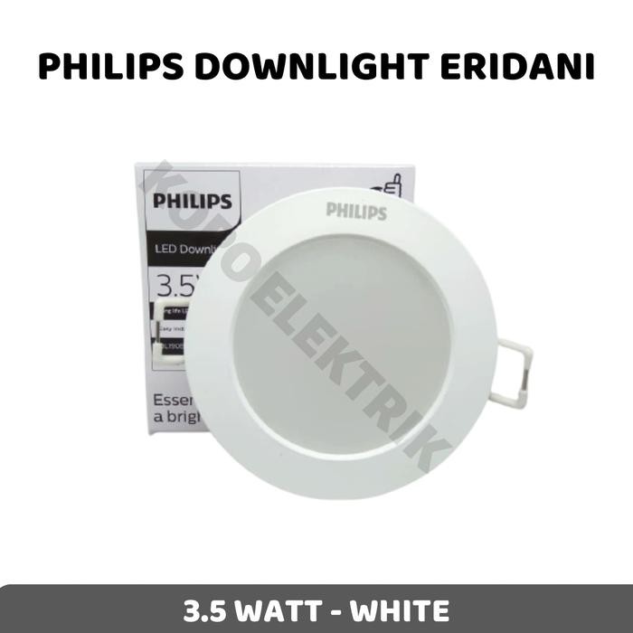 New Lampu Led Downlight Philips 3w 3 inch 3 watt