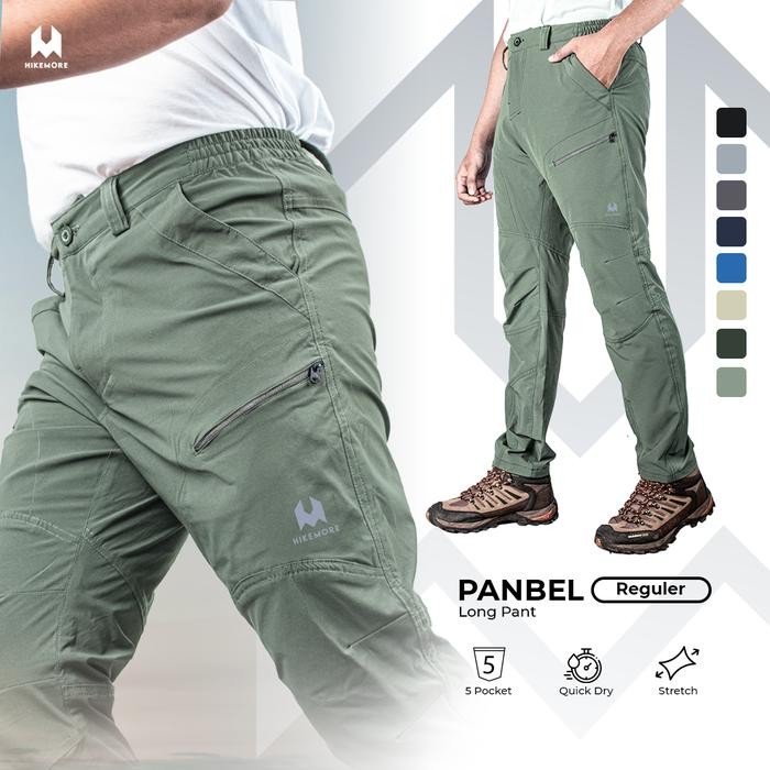 Eiger Sport - Celana Sepeda Panjang Quickdry Outdoor Panbel Reg Original