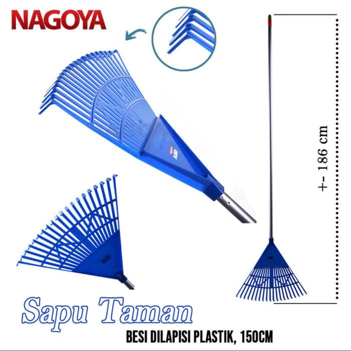ORIGINAL Sapu taman daun / gau daun / sapu cakar taman READY STOCK