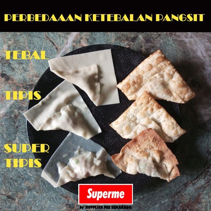 

Pilihan- Kulit Pangsit Mentah / Wonton Skin / Pangsit Rebus / Pangsit Goreng