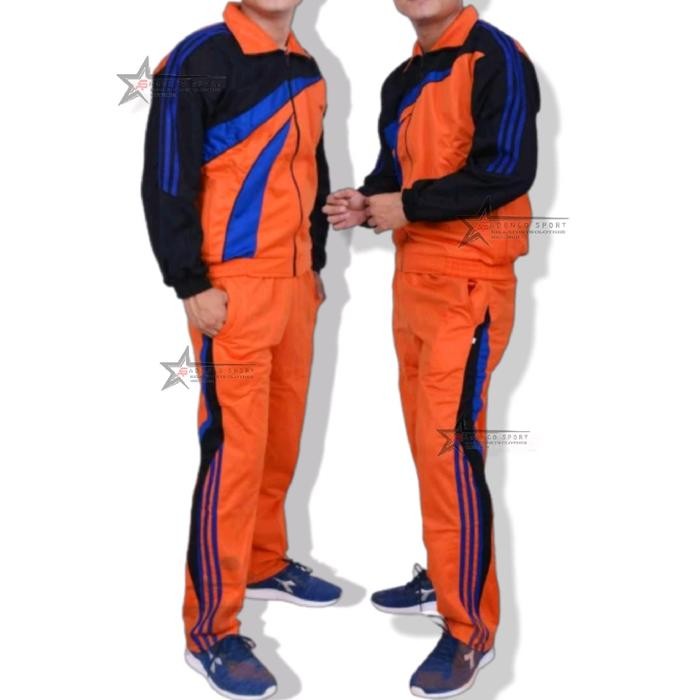 setia Jaket Olahraga Set Celana Training Olahraga / Setelan Training Olahraga sport Lari