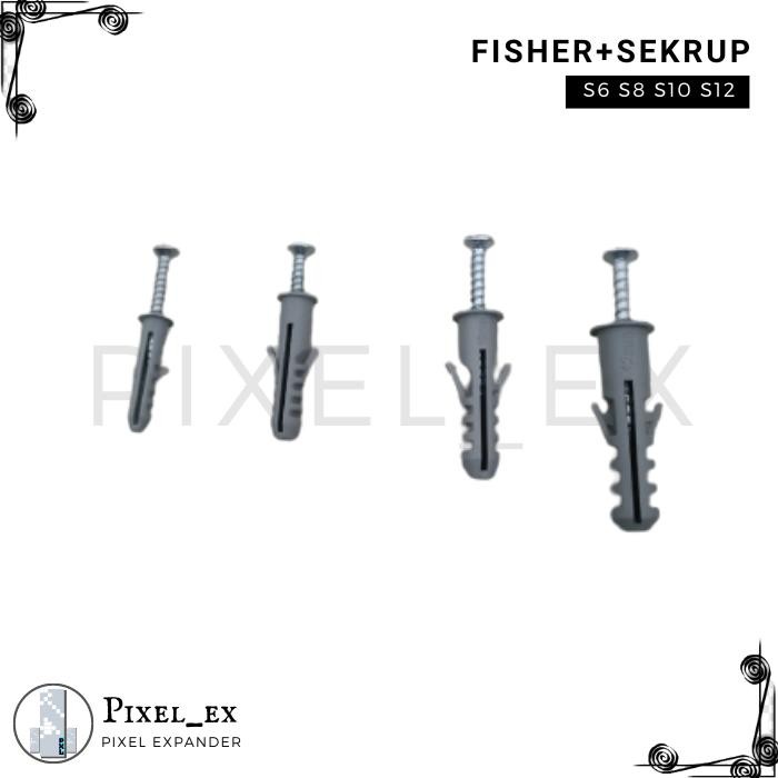 New Fisher Sekrup Expander S6 S8 S10 S12