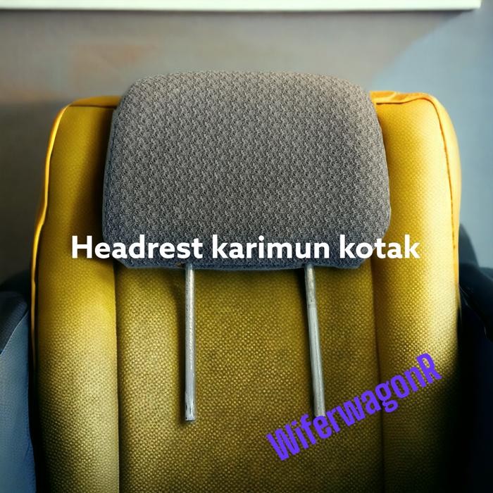 HEADREST KARIMUN KOTAK ORIGINAL