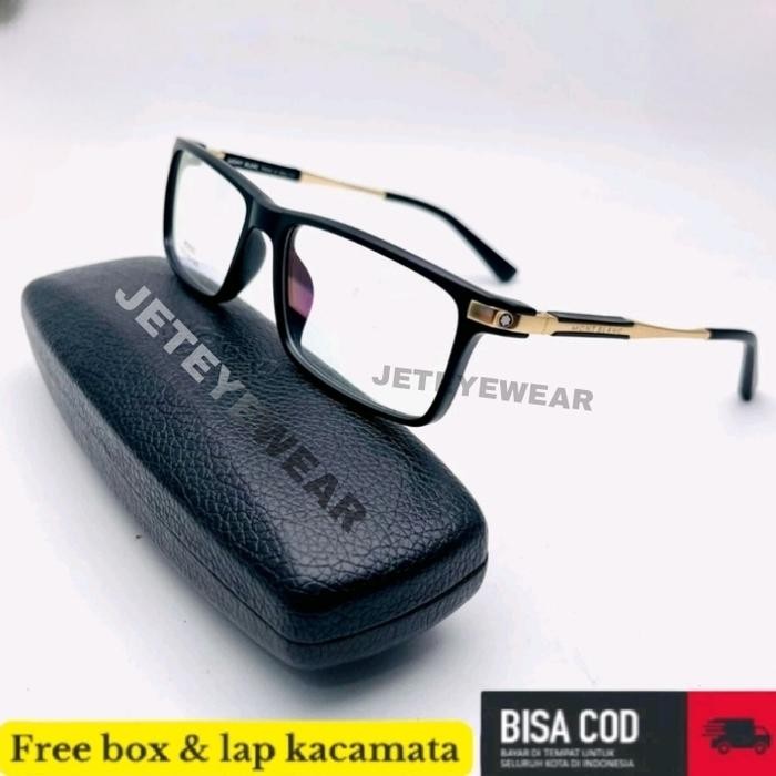 Frame Kacamata Anti Radiasi Photocromic Minus Pria Bluecromic Netral