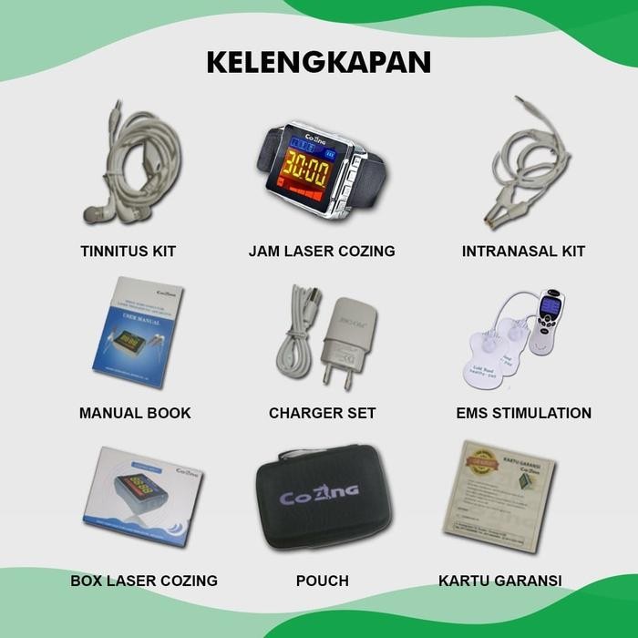 Jam Laser Cozing 4 Warna 11 Titik Garansi Resmi 1 Th Alternatif Dr