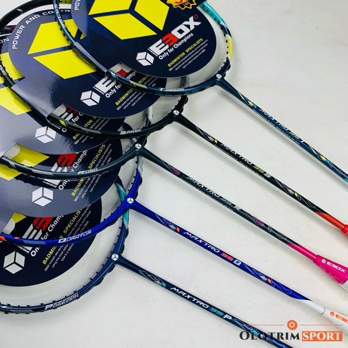 Victor Badminton - Raket Badminton Ebox Maxtro 35Lbs 35 Lbs Original