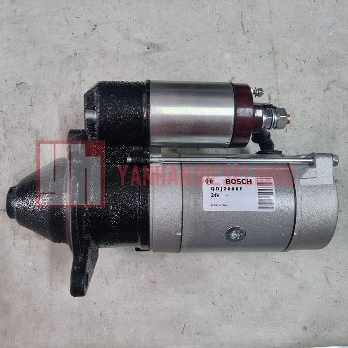 Dinamo Starter Bosch QDJ2608F R4105 Weifang Huadong Huayuan Genset Kofo 24V