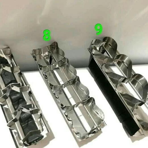 Cetakan kue kering,kue kacang,putri salju,kastenggel motif bintang