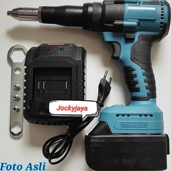 Mesin Bor Rivet Electrik Rivet Gun Cordless Alat Bor Rivet Mesin Rivet