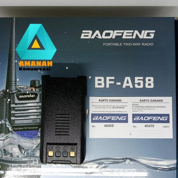 BATRE HT BAOFENG A58 A58 PRO ORIGINAL