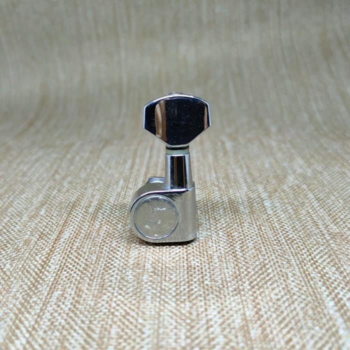 Dryer Screwless Left Hand Reverse Puteran Senar Gitar Kidal