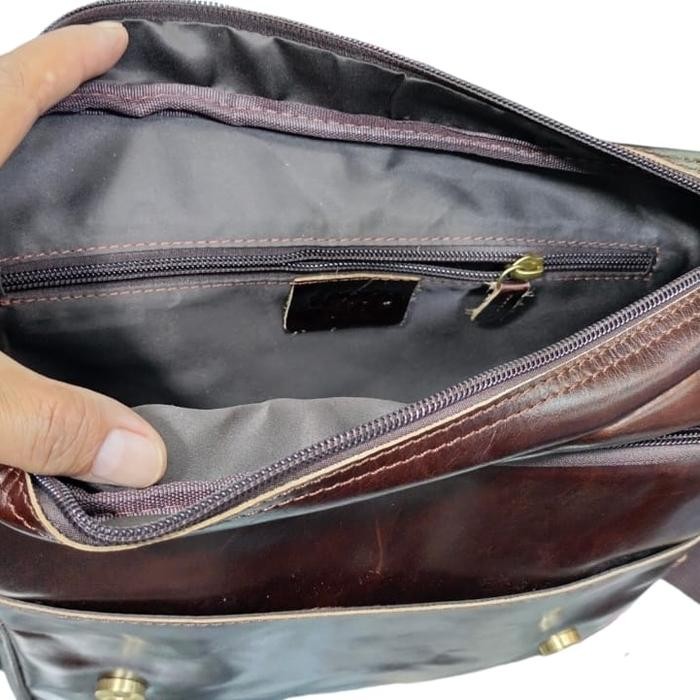 Terpopuler Tas Selempang/Tas Kerja Pria & Wanita,Levis,100%Asli Kulit, Terlariss 