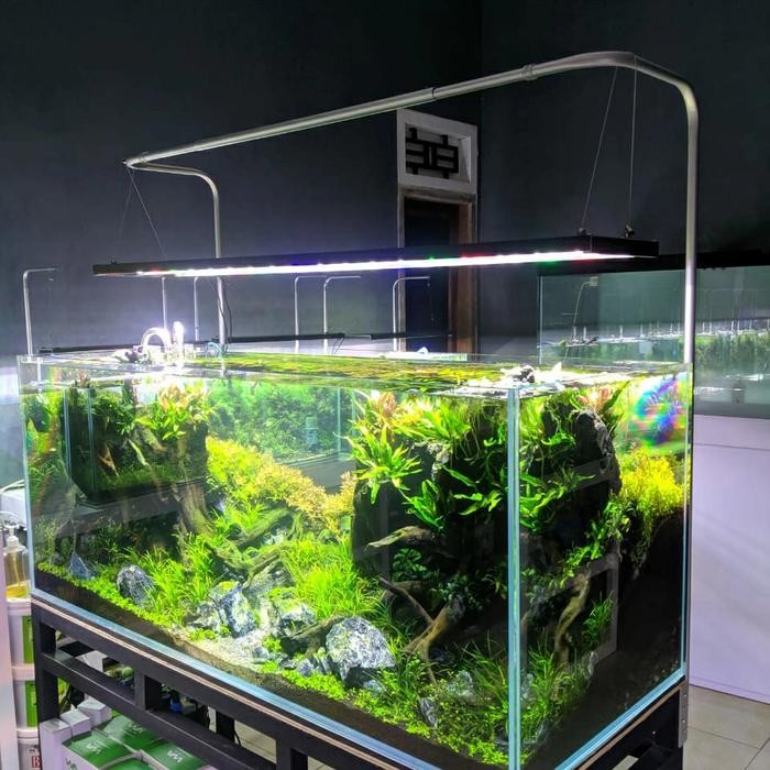 Ready Stand Lamp Aquascape Aquarium Kabinet