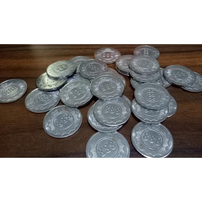 sygk- Coin 100 Pcs / Coin Arena Bermain / Mesin Permainan Pakai Coin