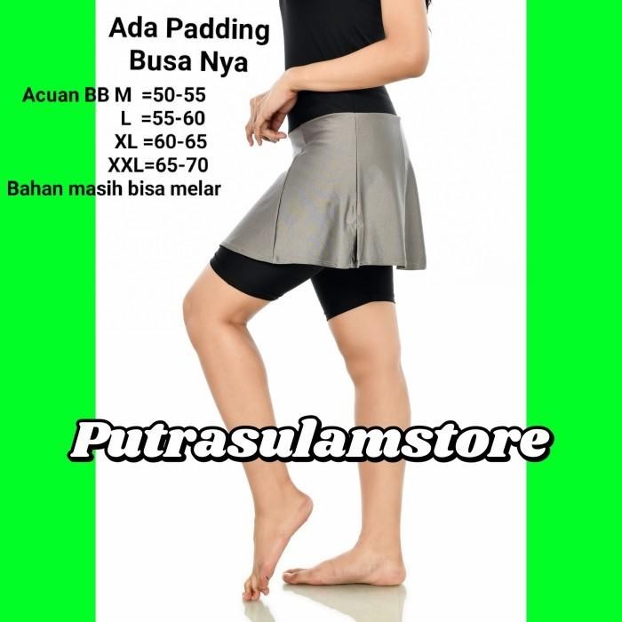 SIAPKIRIM CELANA SEPEDA ROK PENDEK4/5 PAKAIAN WANITA MODEL POLOS ROK MOTIF WARNA READY STOCK