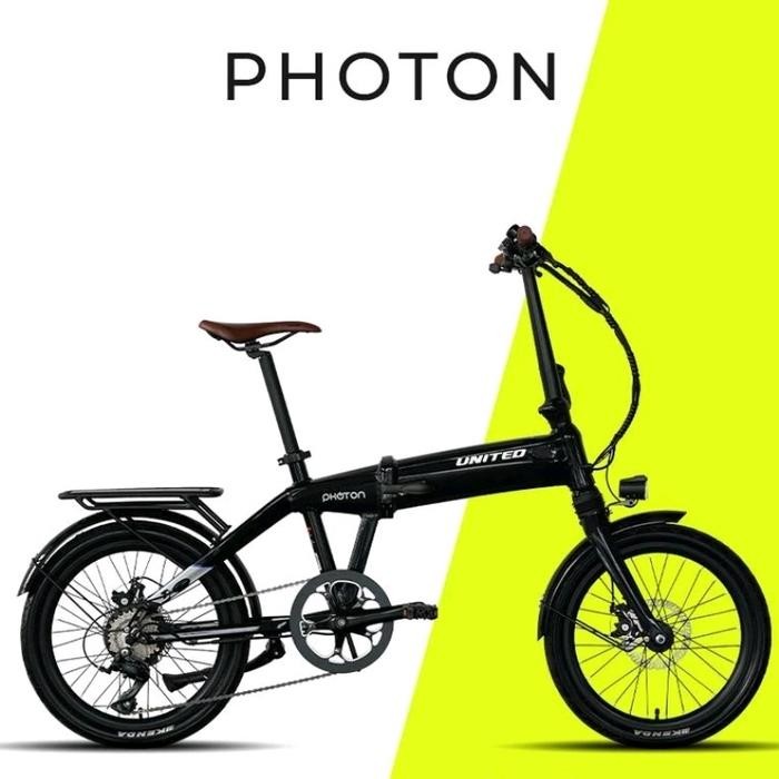 Sepeda Lipat 20 Inch Ebike United Photon