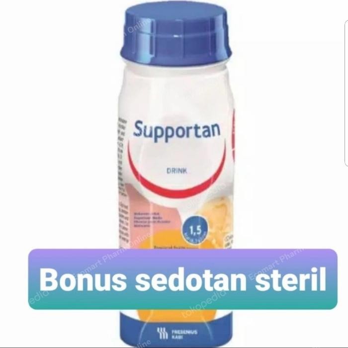 New Supportan drink 200 ml 300 kalori minuman susu kalori tinggi