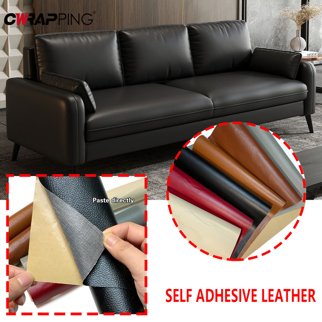 Adhesive Leather Repair Tape PU Leather Patch DIY Leather Sofa Seat Renovation Repair Tape Home Deco