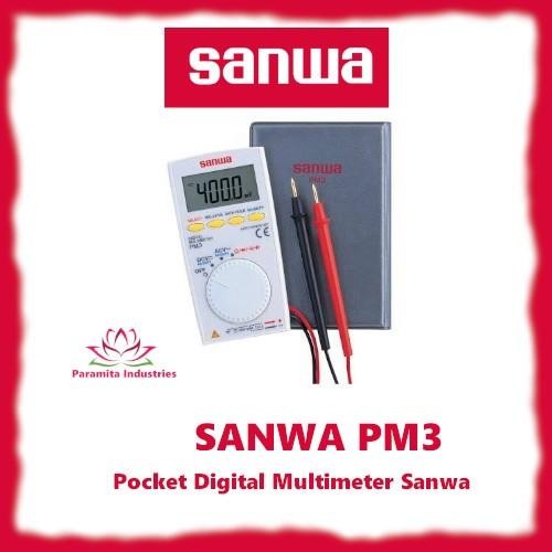 Langsung Order digital multi tester sanwa PM3 original