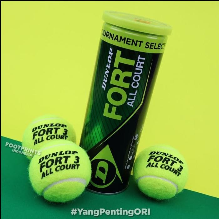 BOLA TENIS DUNLOP/TENIS DUNLOP FORT ISI 3 FORT ORIGINAL