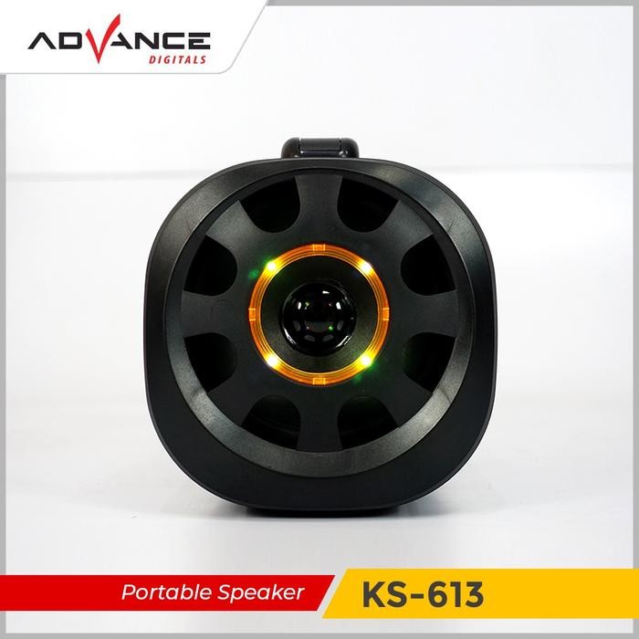 Advance Speaker Bluetooth Portable Karaoke 5 inch Type FREE 1 Microphone Wireless -KS613