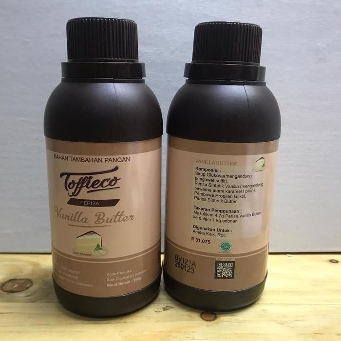 kp64- Toffieco Vanilla Butter 250 Gr - Pasta Vanilla Butter Toffieco