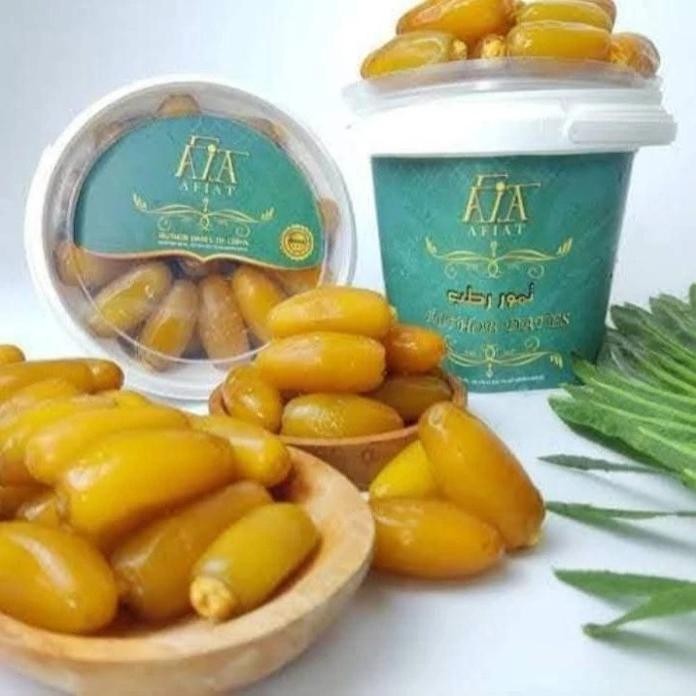 Lansungkirim- Rindu Haramain - Kurma Rutob Libya Kurma Muda Kemasan Ember Ruthob Fresh 850Gr