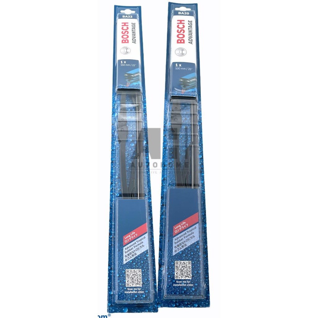 Wiper Toyota 86 - Ft86 & Subaru Brz - Bosch Advantage 22 20