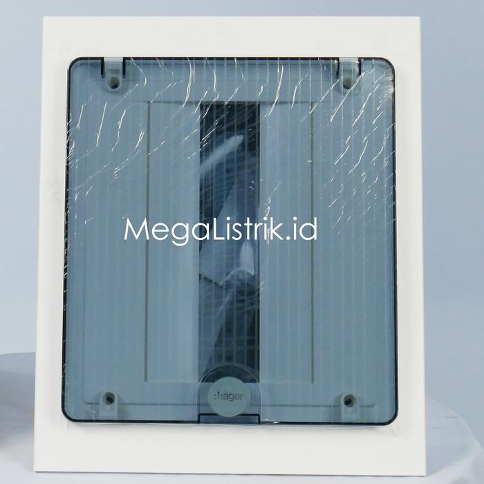 Hager Box Mcb 12 Grup Inbow Vf112Tm / Rumah Mcb 1 Baris 12 Group / Modul Ib Tanam Pintu Transparan