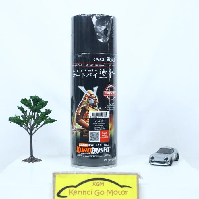 Jual Samurai Paint - Matte Black Grey - Y9494*