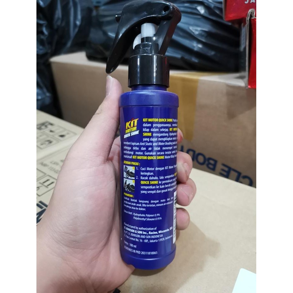 4jg2- Kit Motor Quick Shine Pengkilap Body Motor