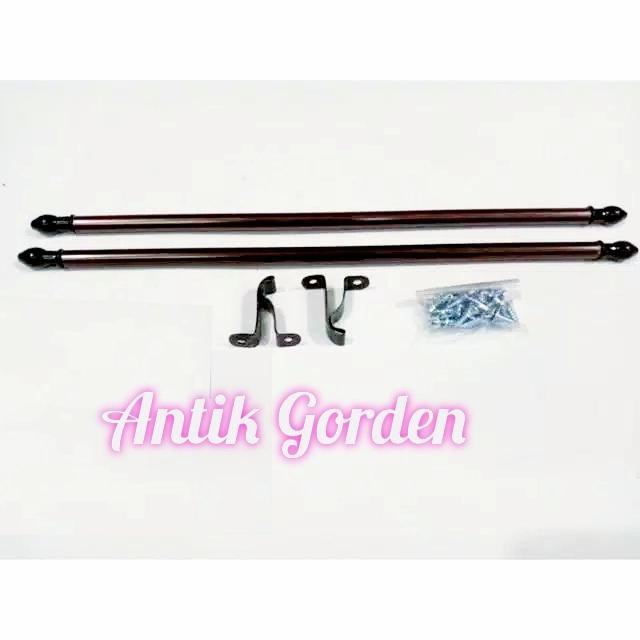 BnYKpRomO- Besi Stik Gorden Jendela Pita Kupu-Kupu