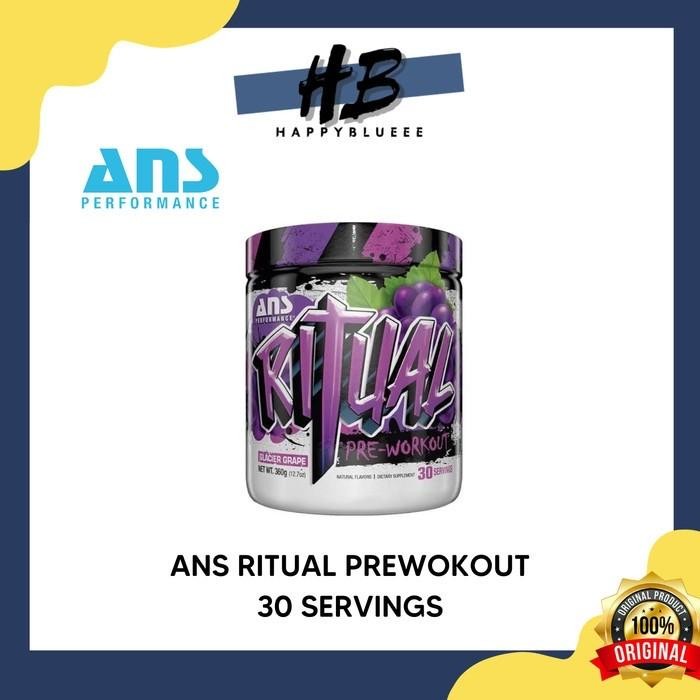 PROMO ANS RITUAL PREWORKOUT PRE WORKOUT PWO 30 SERVING