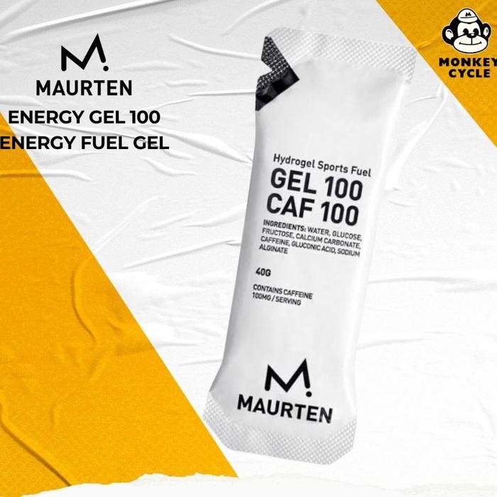 PROMO Jual Maurten Energy Gel 100 Energy Fuel Gel - White Gel 100 Caf 100 - Energy Gel Lari Sepeda