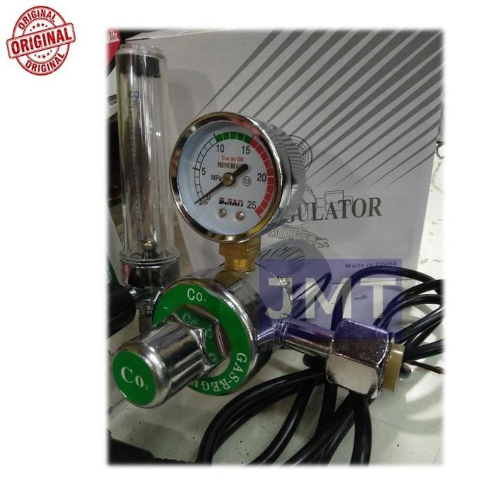 Import REGULATOR CO2 WITH HEATER / REGULATOR CO / CO2 HEATER Termurah