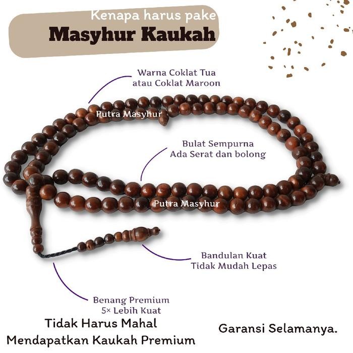 TERMURAH Tasbih Kokkah Kokah Kaukah Kaokah Asli Made In Turky