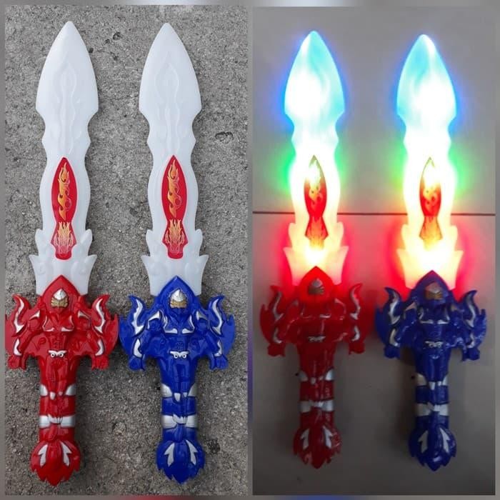 MAINAN PEDANG LAMPU LED - MAINAN ANAK PEDANG PLASTIK